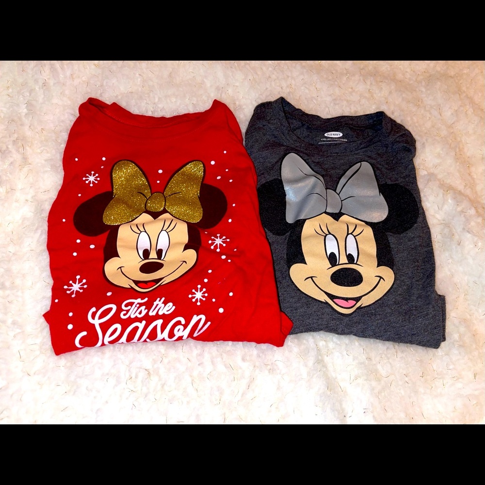 🎀Minnie mouse Girl Long Sleeve Shirt